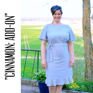 Kleid "Cinnamon" + Add-On (Größen 34 - 48) Digitales Schnittmuster und Nähanleitung
