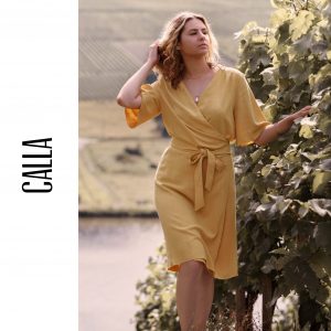 Kleid/Bluse "Calla" (Größen 34 - 48) Digitales Schnittmuster und Nähanleitung