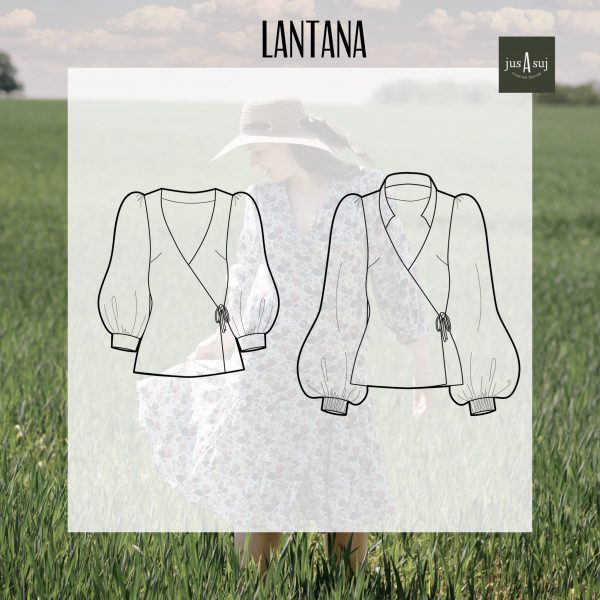 Bluse und Kleid "Lantana" (Gr. 34 - 48), Schnittmuster EBOOK